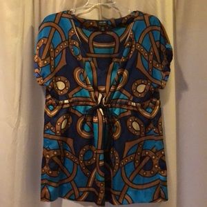 Nicole by Nicole Miller Tie Front Top